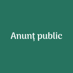 Anunț public