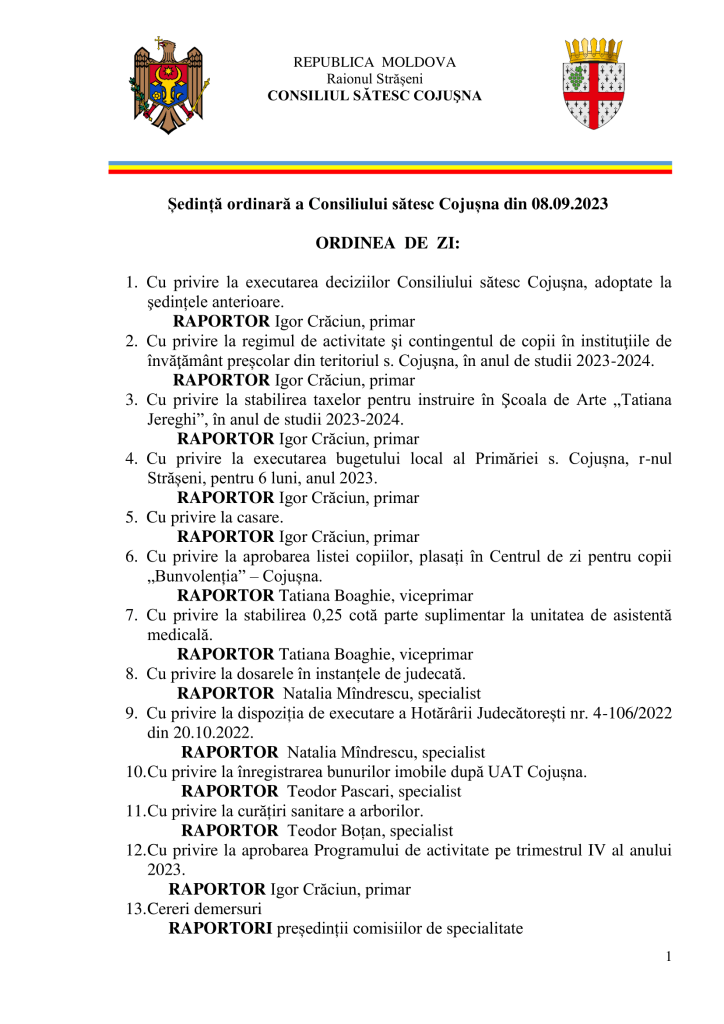 ordinea de zi-1
