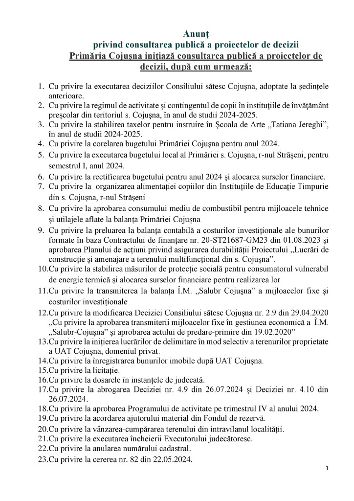 Aviz 1 consultare publică a proiectelor de decizii_1