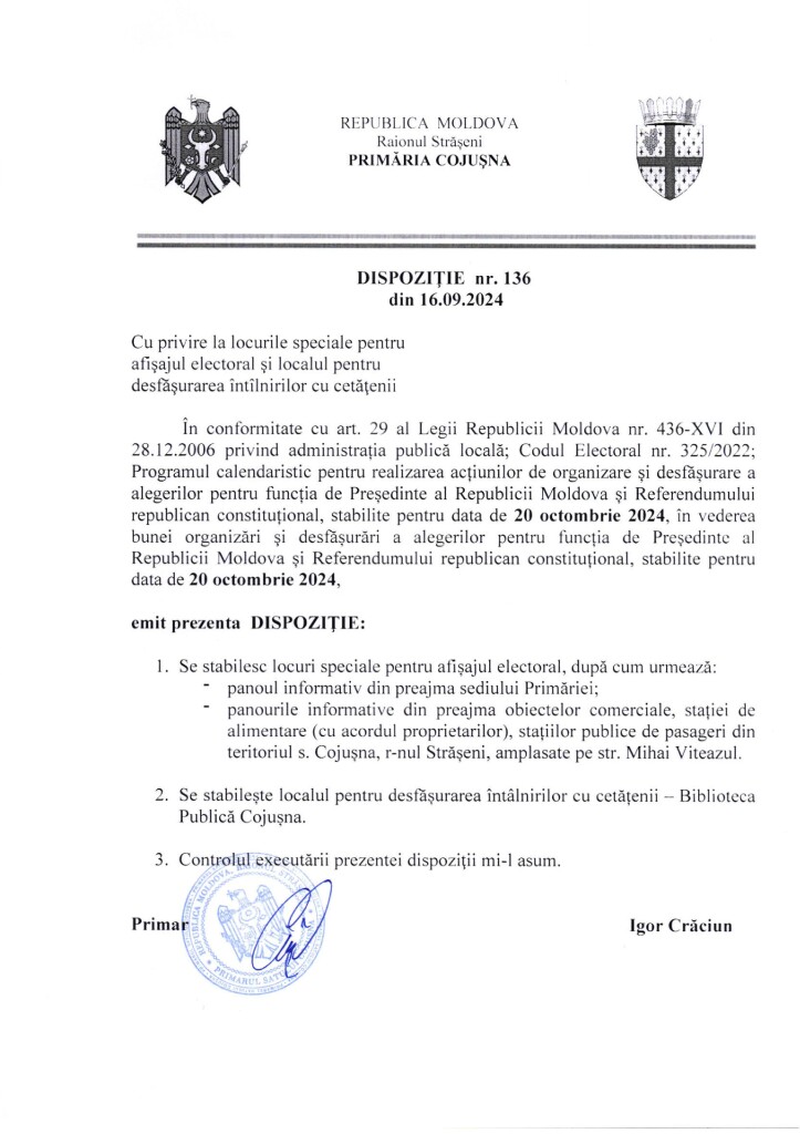 disp 136 din 16.09.2024