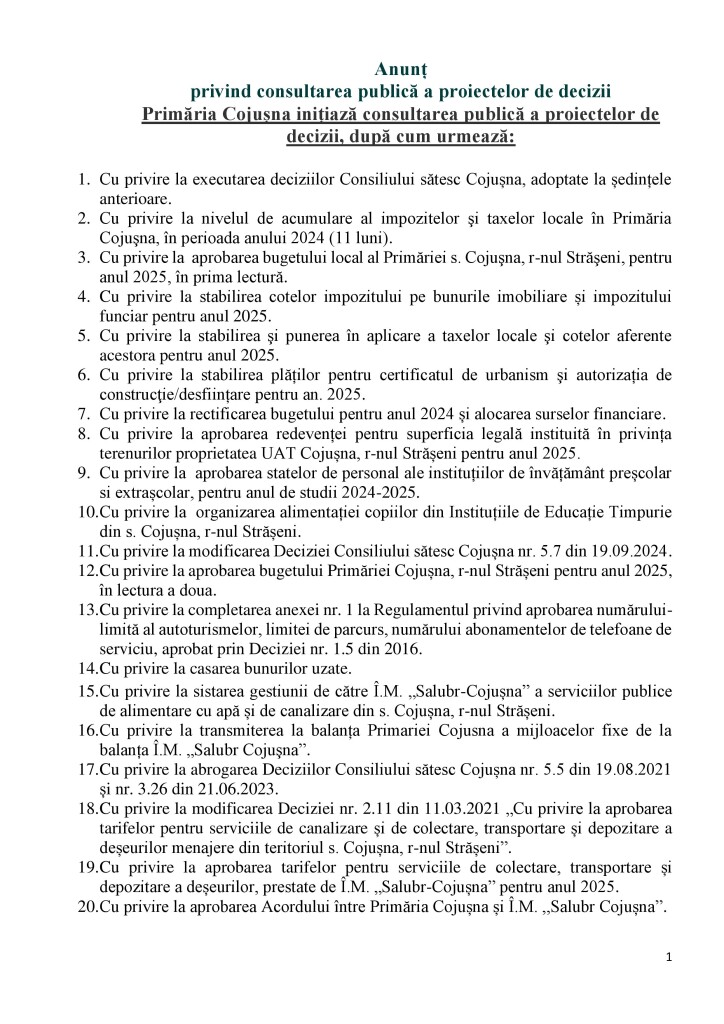Aviz 1 consultare publică a proiectelor de decizii_1