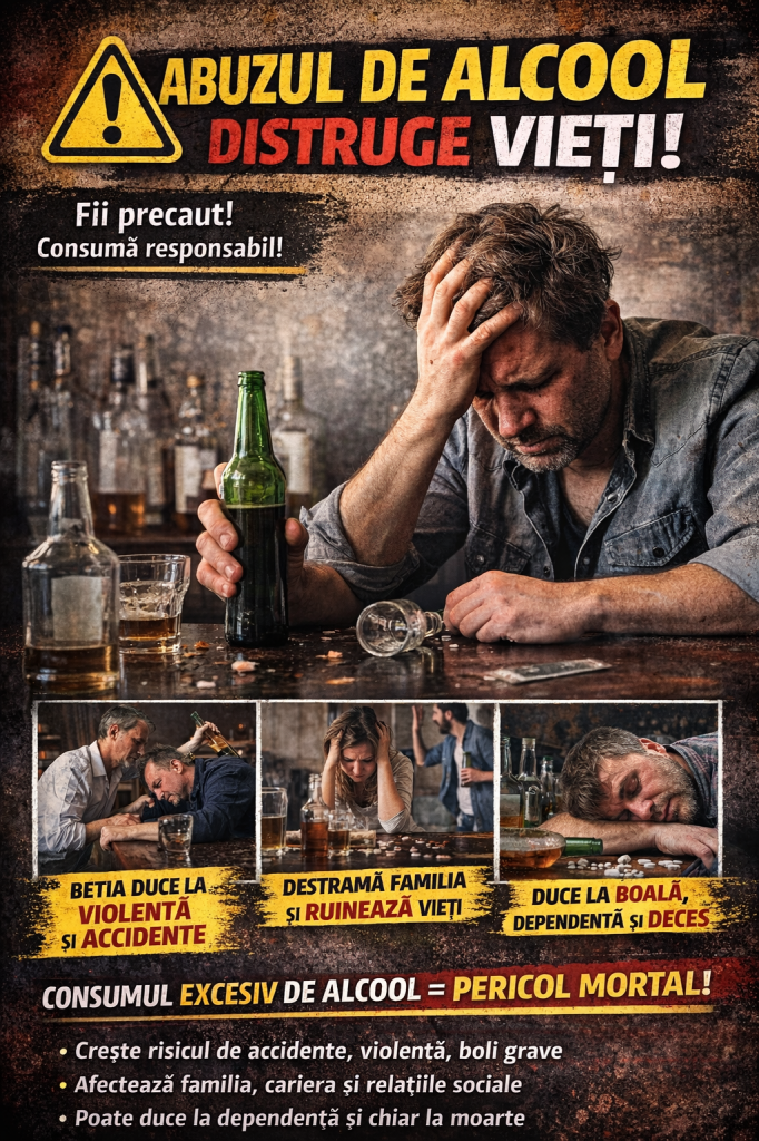 Abuzul de alcool distruge