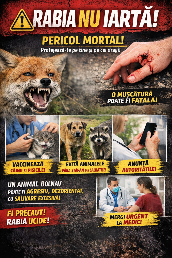 Protejează-te de rabie!